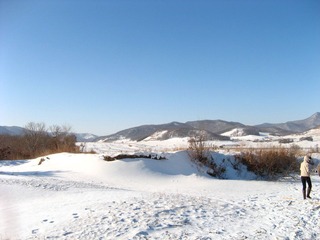 东北，雪