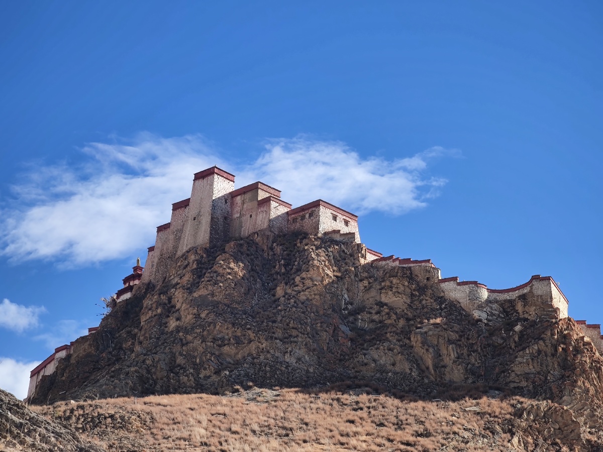 西藏日喀则江孜县江孜古堡