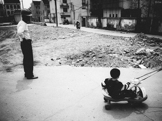 民工与小孩