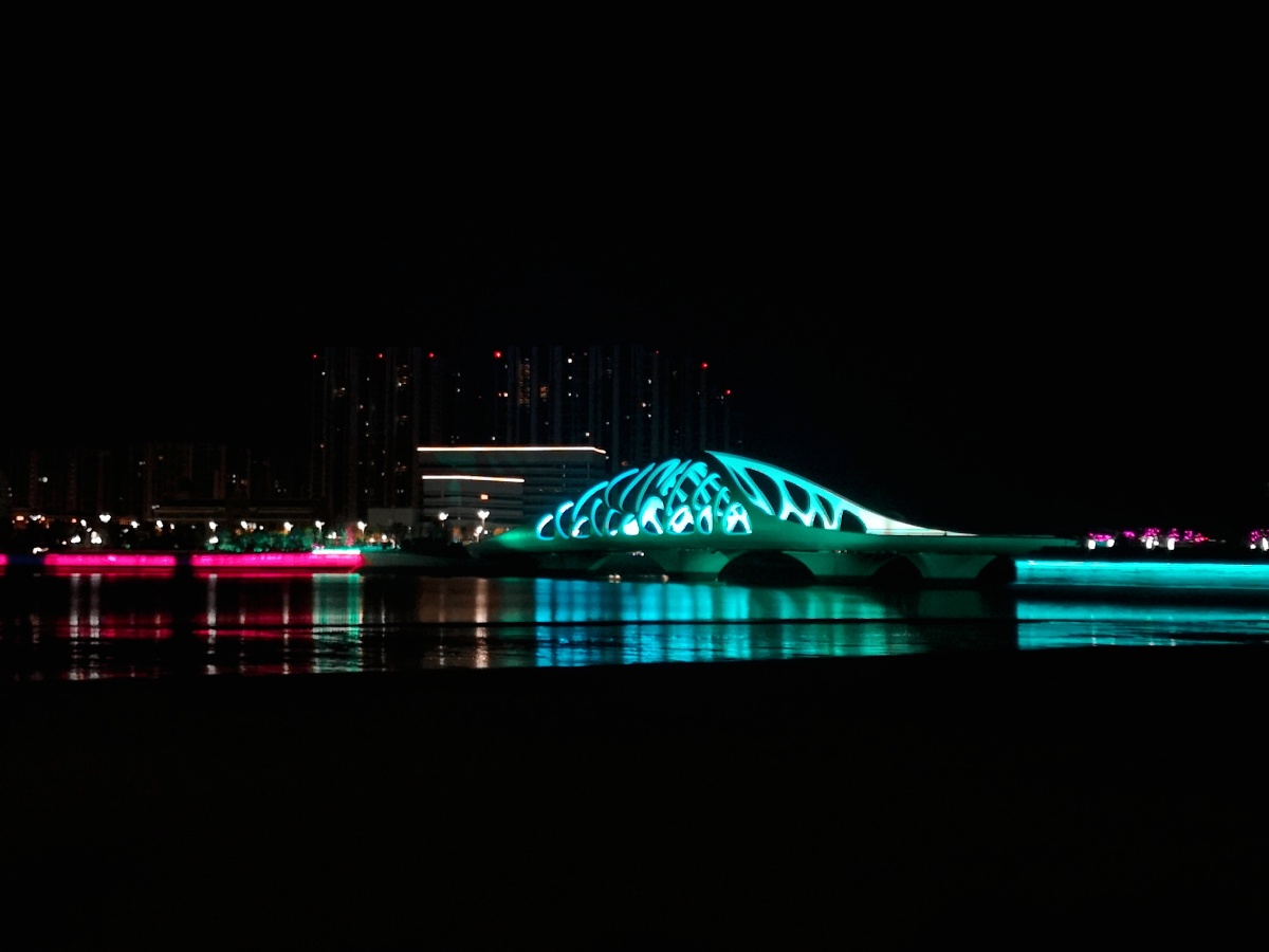 星光岛大道夜景