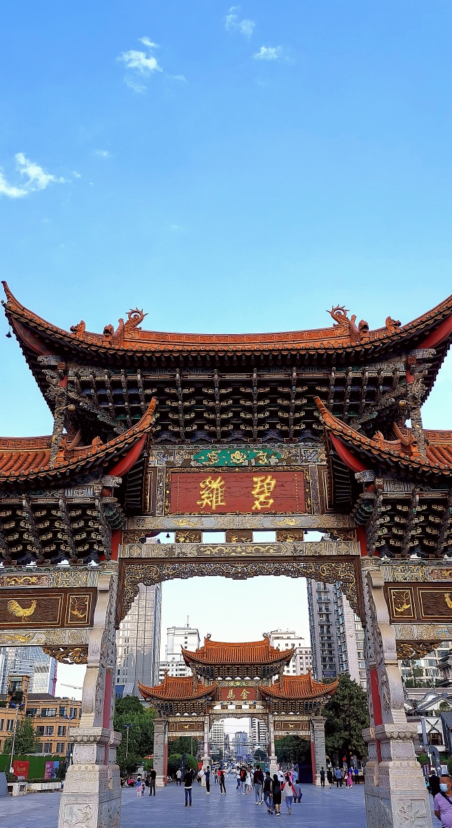 云南人都知道的金马碧鸡坊来昆明必到打卡地太漂亮了