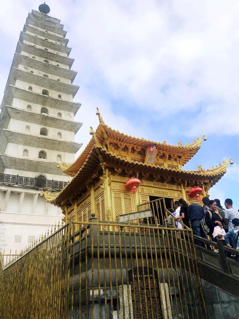 五台山金顶寺图片