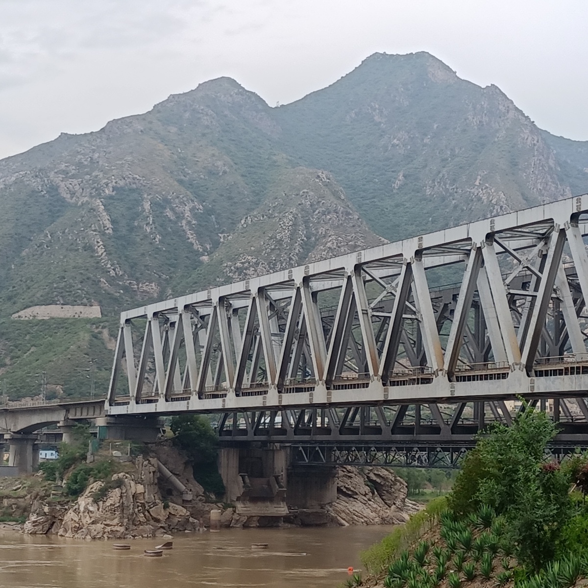 黄河禹门口龙门风景2021617