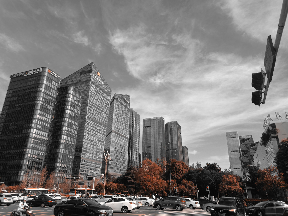 这里是成都天府三街腾讯所在的地方