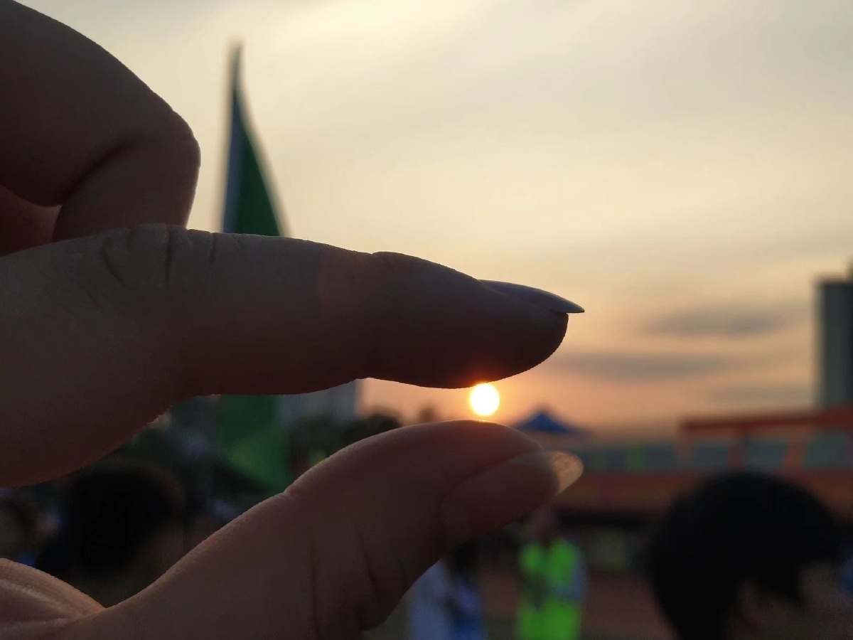 拿捏夕阳夕阳无限好只是近黄昏