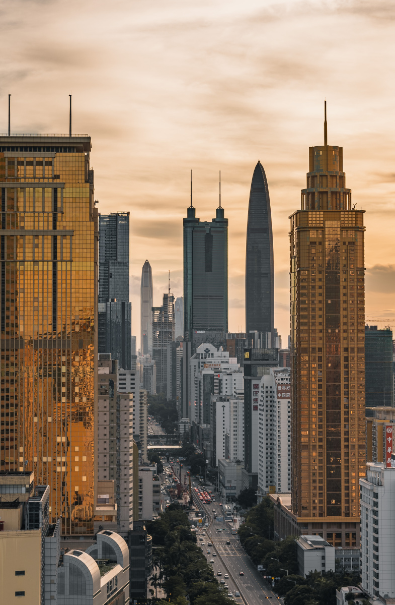 全深圳最火的机位罗湖商务中心地王大厦京基100平安经融中心改革开放