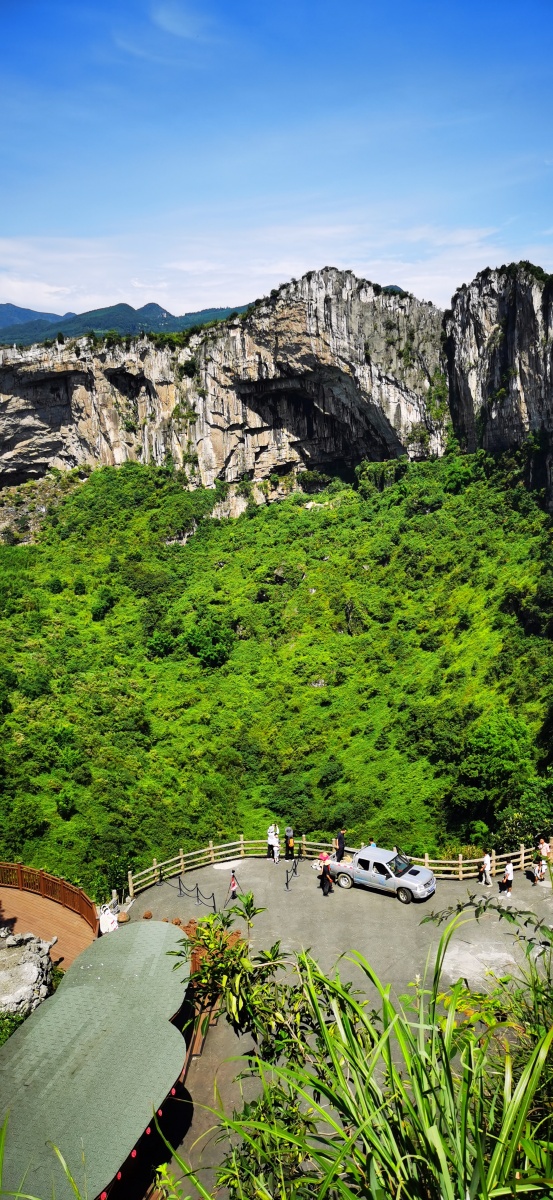 宜宾兴文石海景色优美