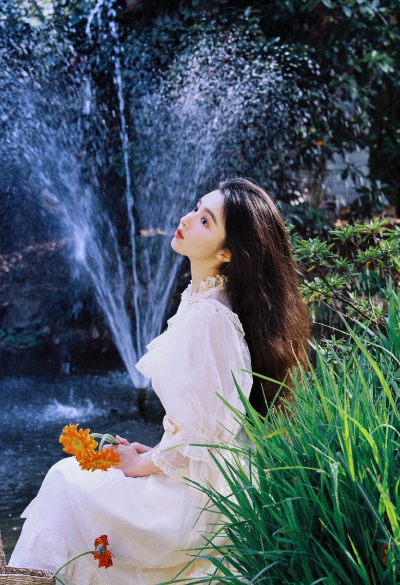 水边少女胶片写真