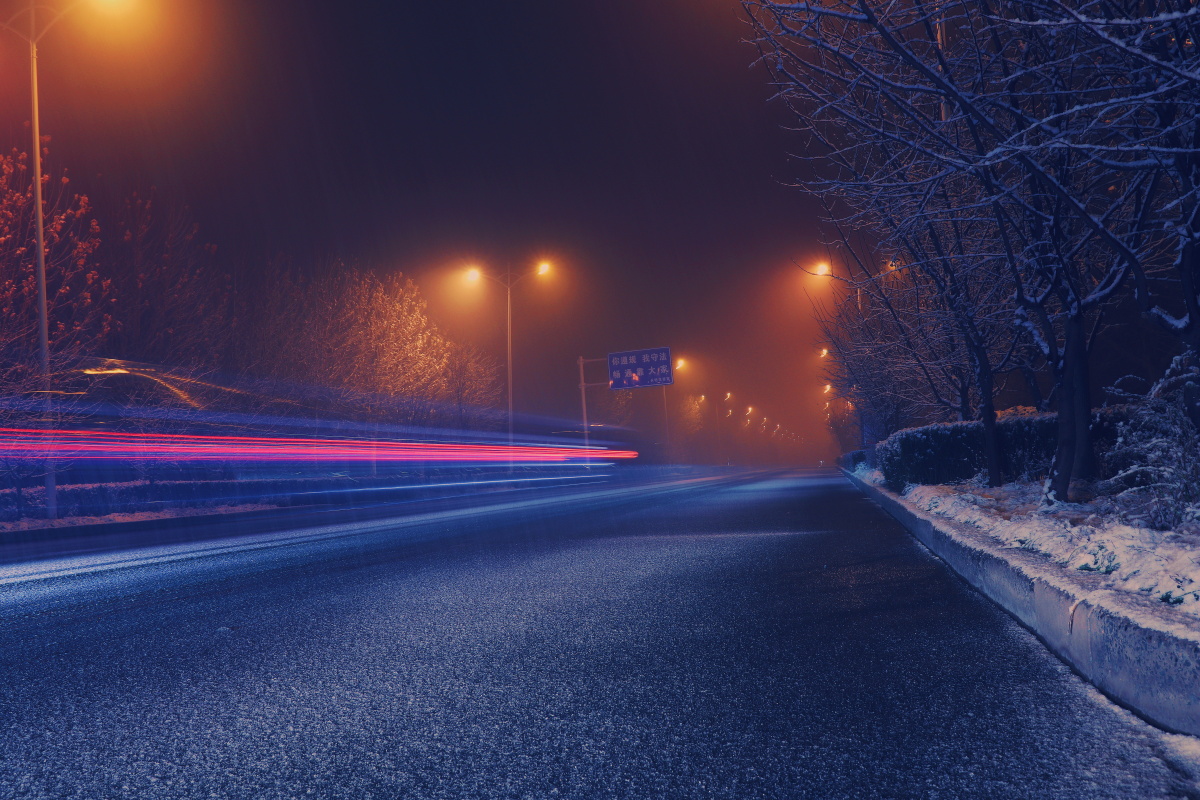 雪夜201913凌晨一点半大雪纷飞拍下这个最美的夜晚