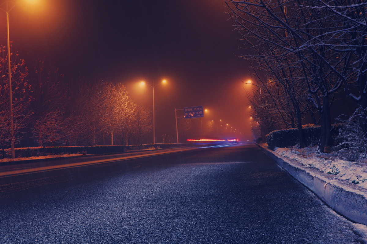 雪夜201913凌晨一点半大雪纷飞拍下这个最美的夜晚