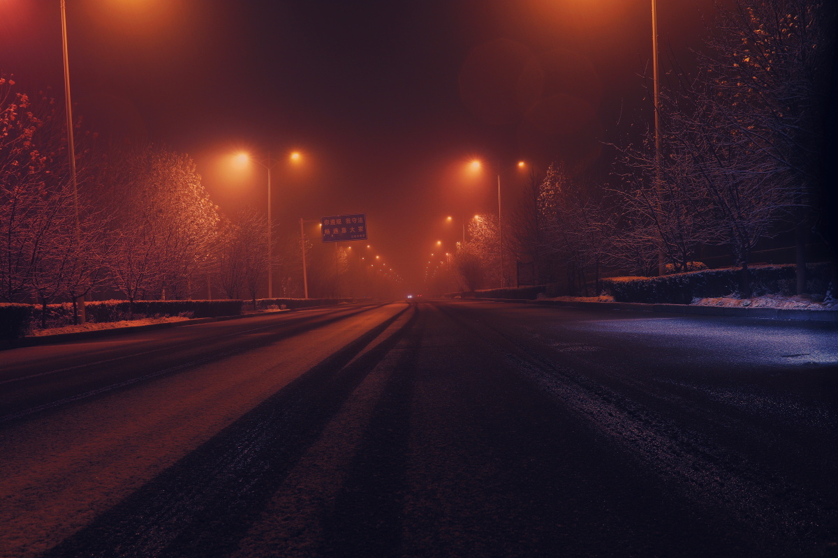 雪夜201913凌晨一点半大雪纷飞拍下这个最美的夜晚
