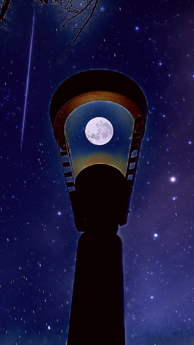 众星捧月一片天,巾帼须眉各半边.#梦幻星空 - 途球360