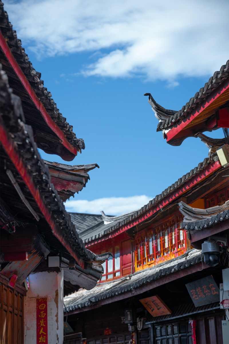 美丽的丽江古城,清晨空空如也,慢慢活着慢慢老去 - 玲子柠檬摄影