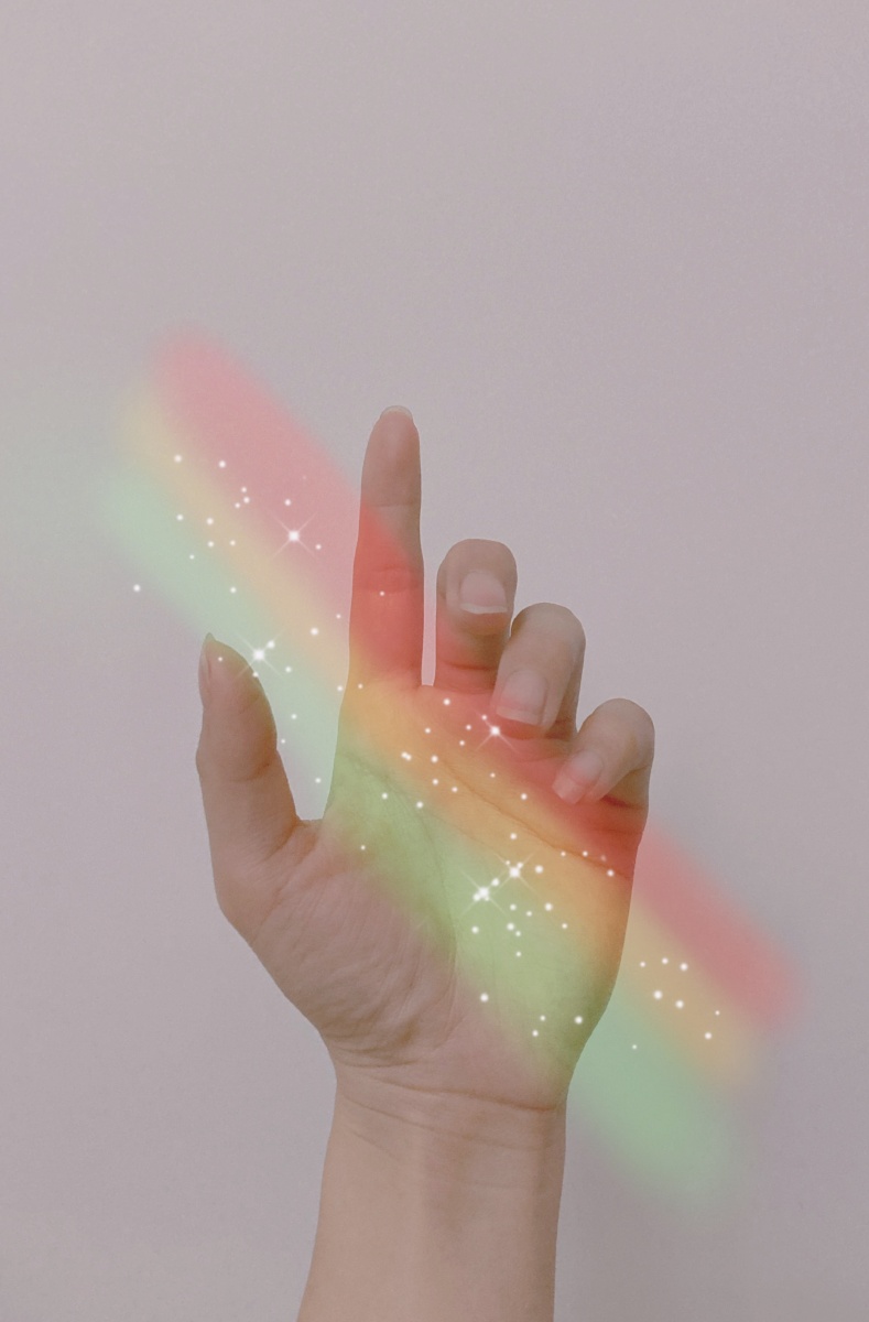 握在手里的彩虹