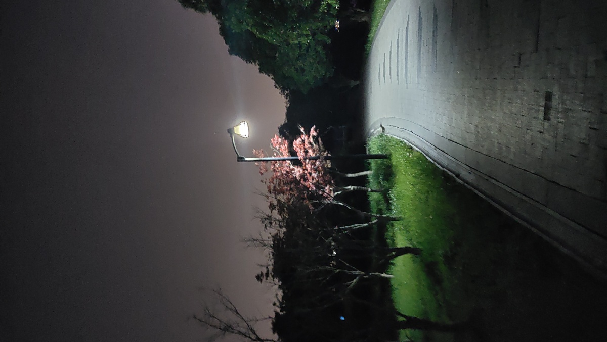 用心生活江边夜景