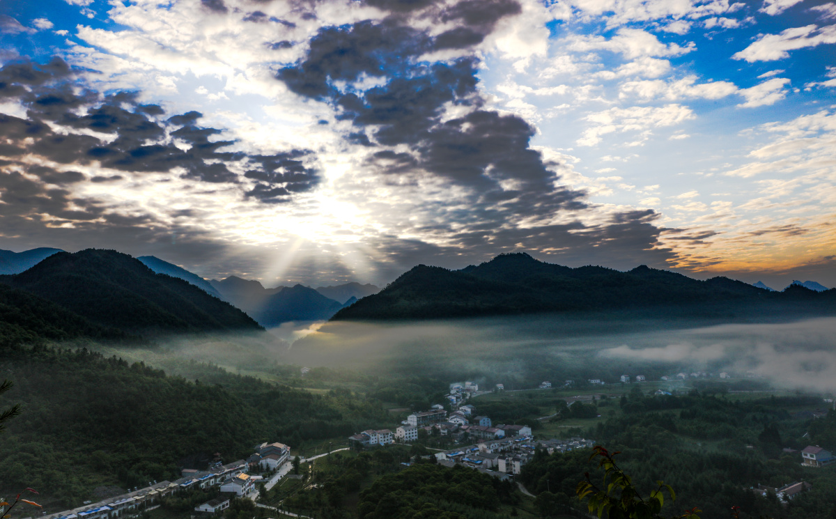 重庆开州小城满月乡
