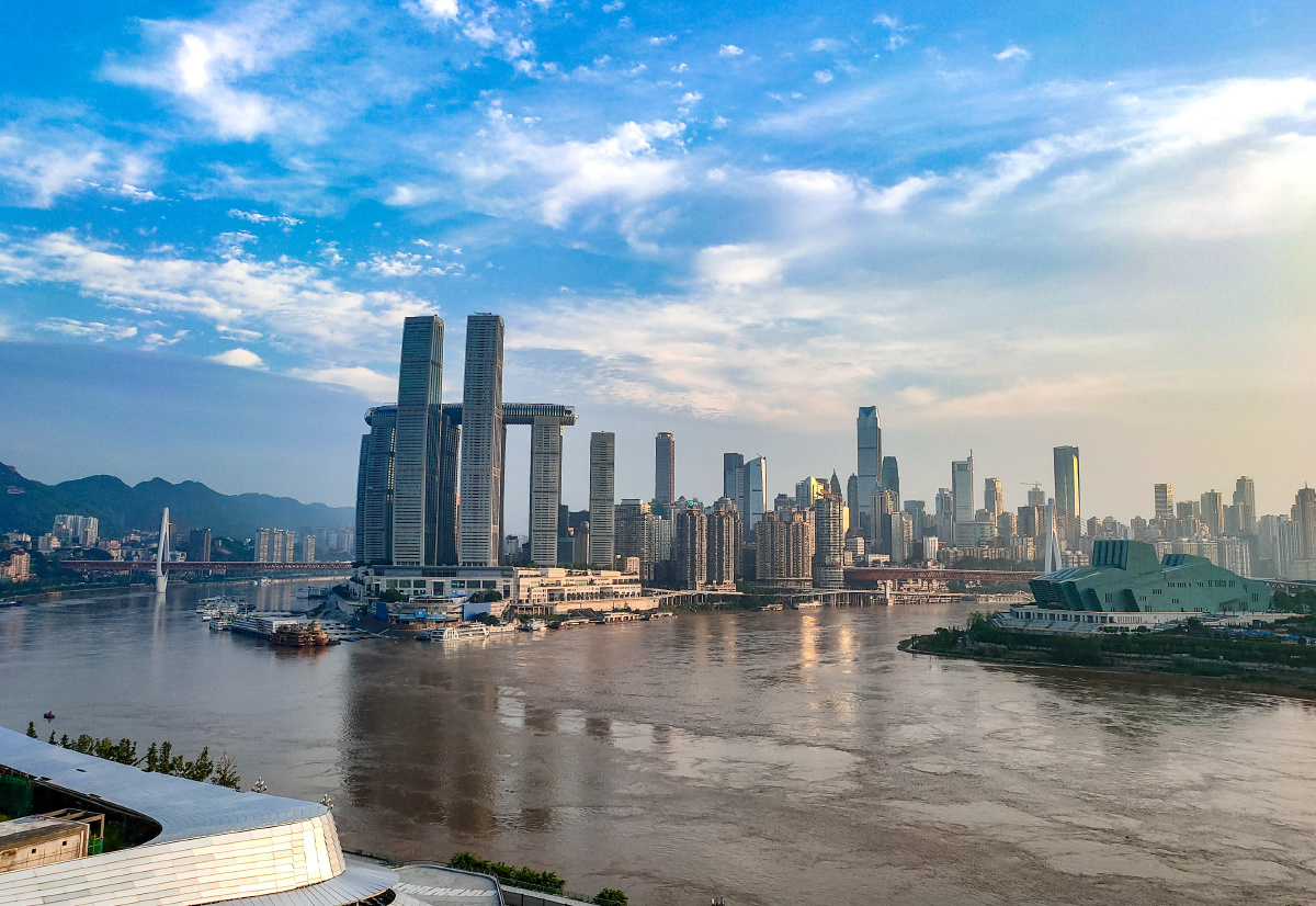 渝中半岛,朝天门,长嘉汇#重庆 - 摄影师liqng - 图虫