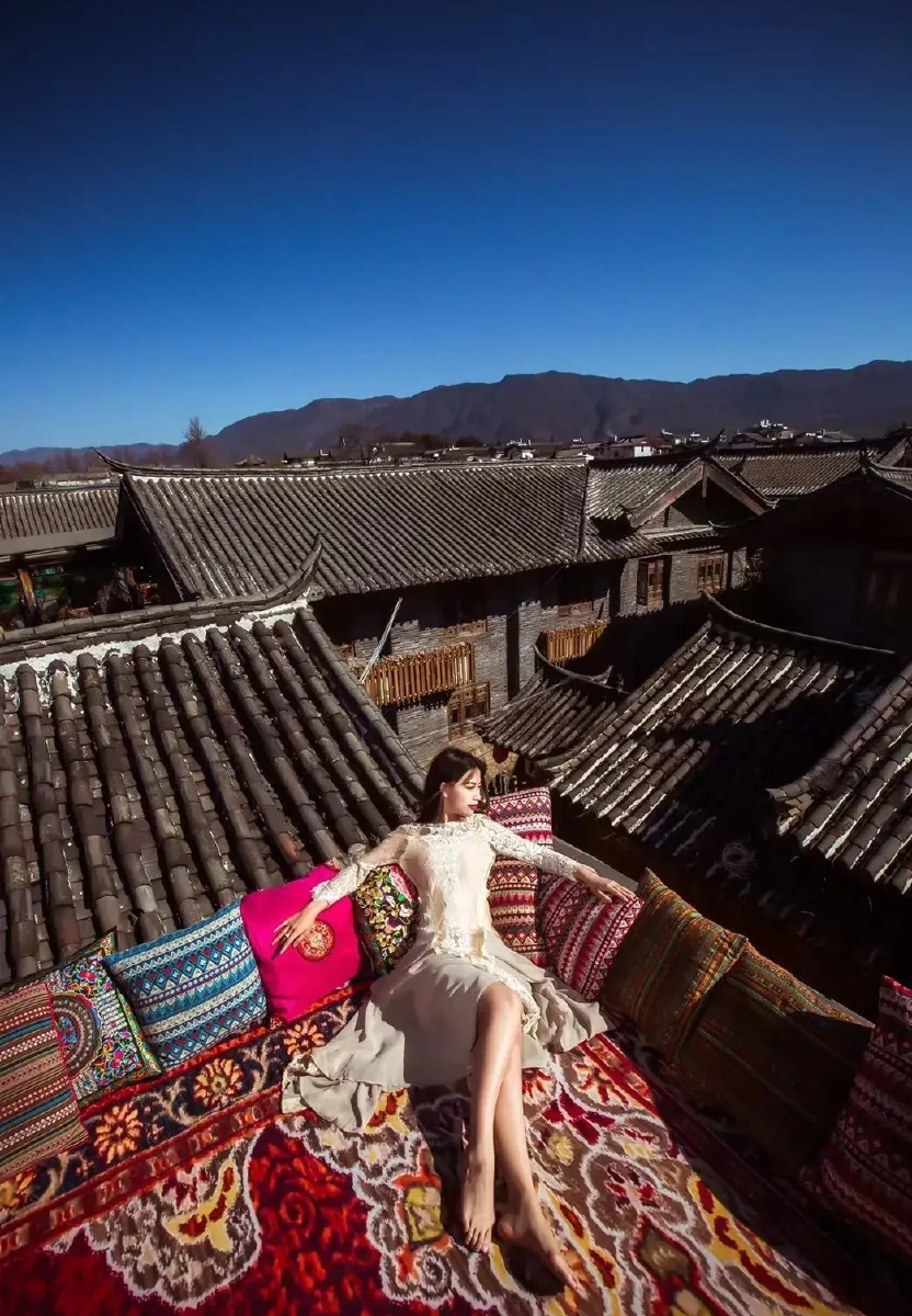 丽江古城的午后