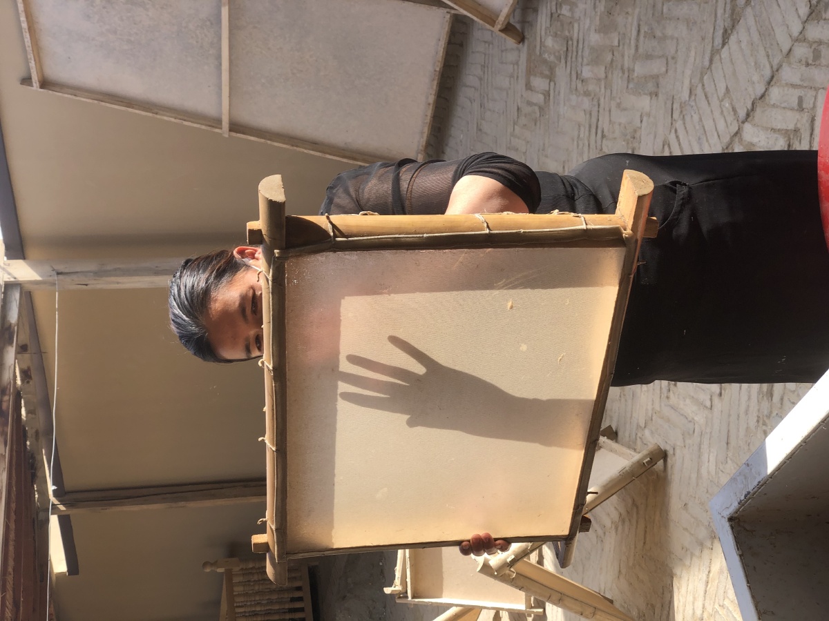 非物质文化遗产新疆墨玉县桑皮纸