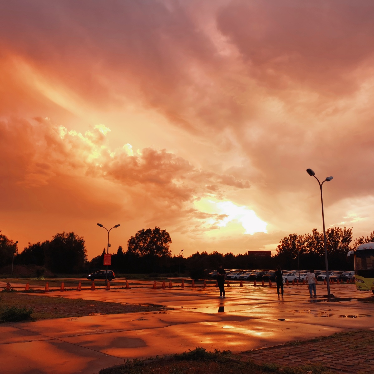 雨过天晴,伴随着心情变得美好