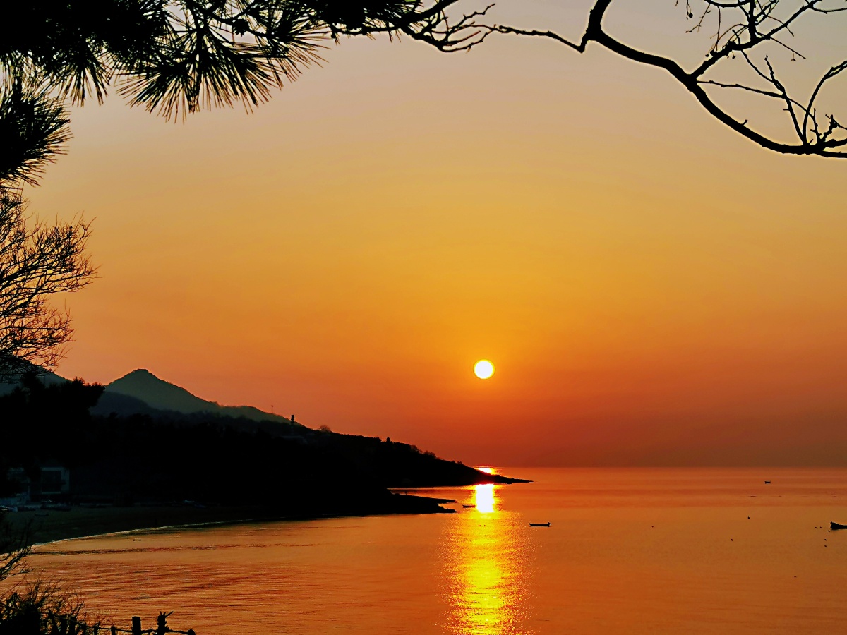 曙光初照付家庄浴场