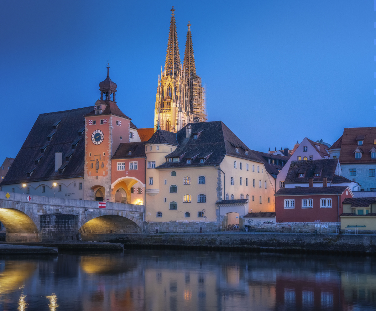 雷根斯堡与蓝色多瑙河再次相遇