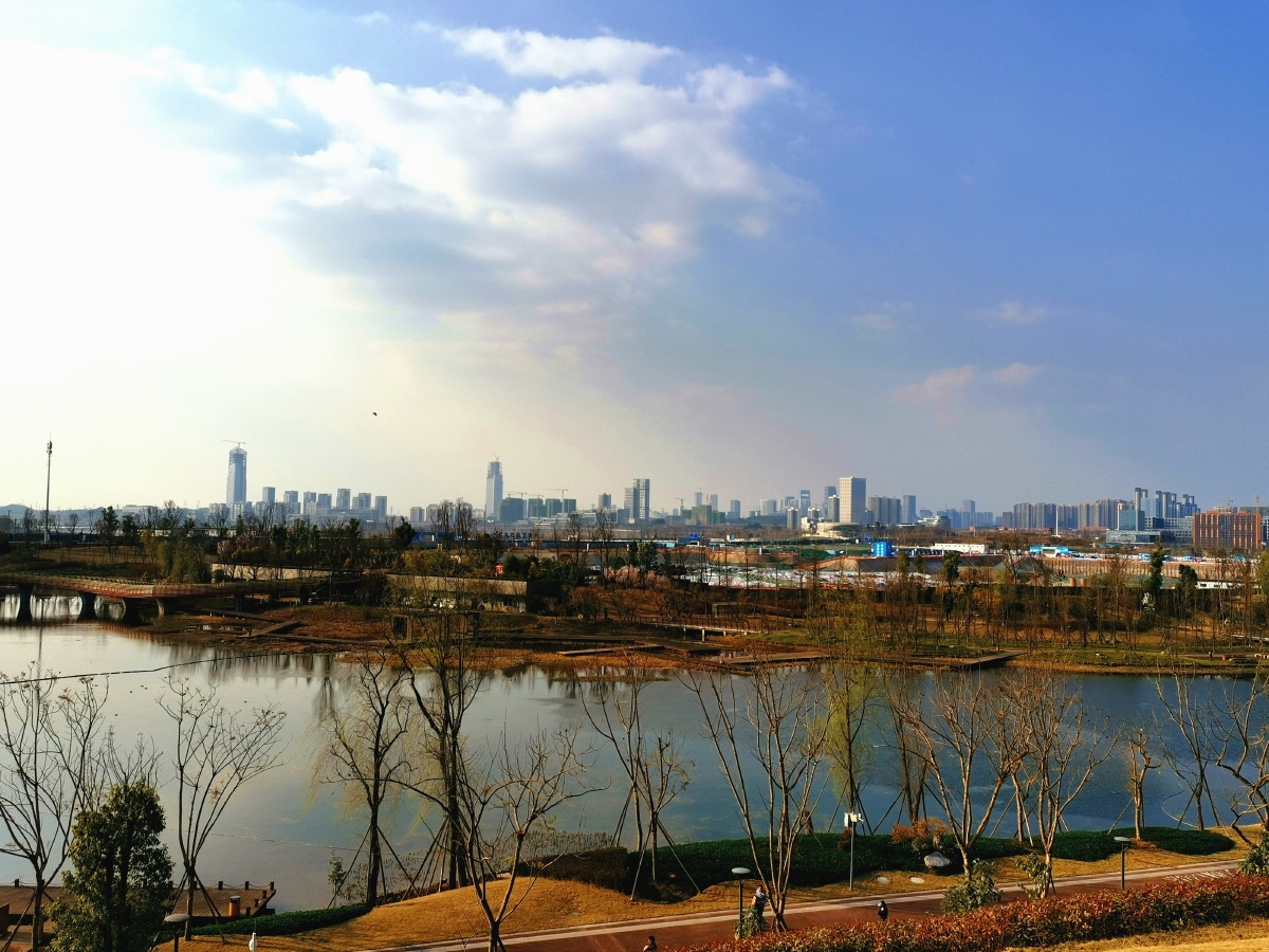 天府新区鹿溪智谷生态湿地公园