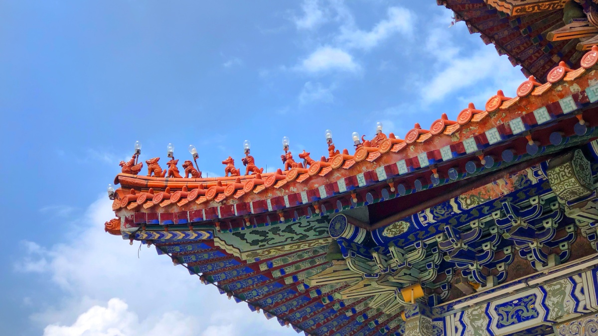 同安影视城#宫殿#灯笼#红墙黄瓦#宫墙 - 摄影师164937178857189