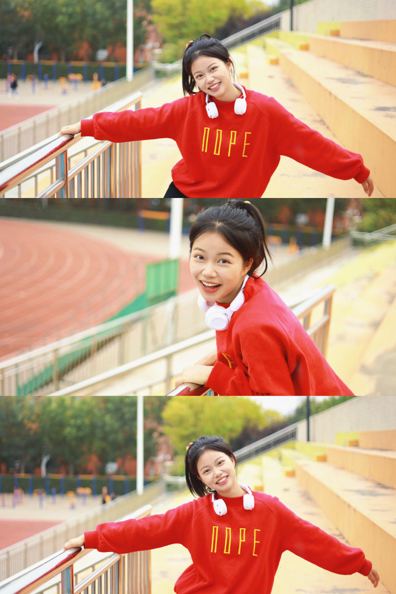 青春人像胶片感写真带你回到18岁