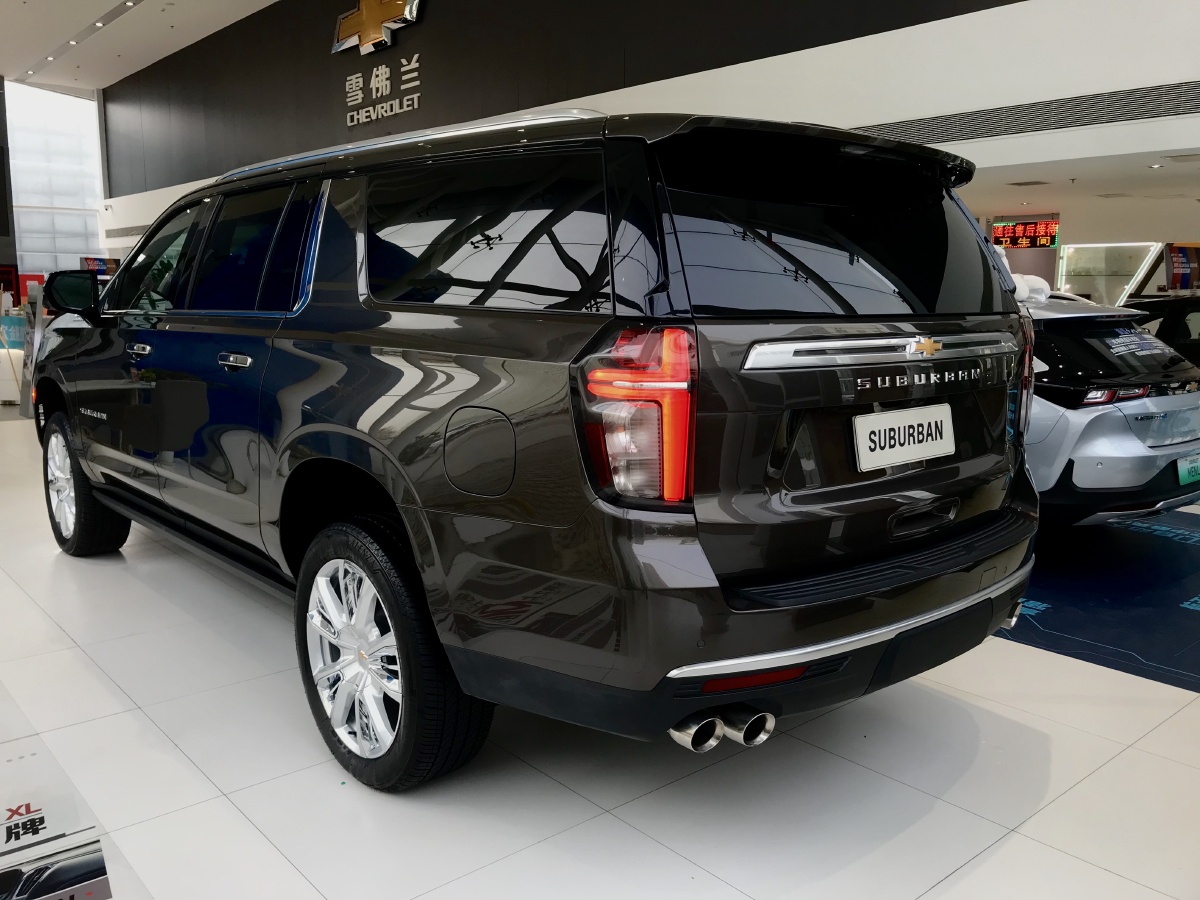 美国fbi专用车suv鼻祖国内罕见的雪佛兰萨博班亮相北京