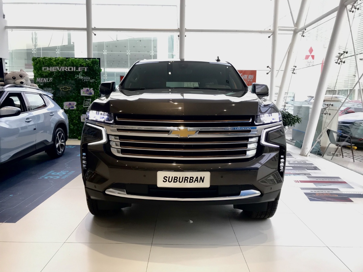 美国fbi专用车suv鼻祖国内罕见的雪佛兰萨博班亮相北京