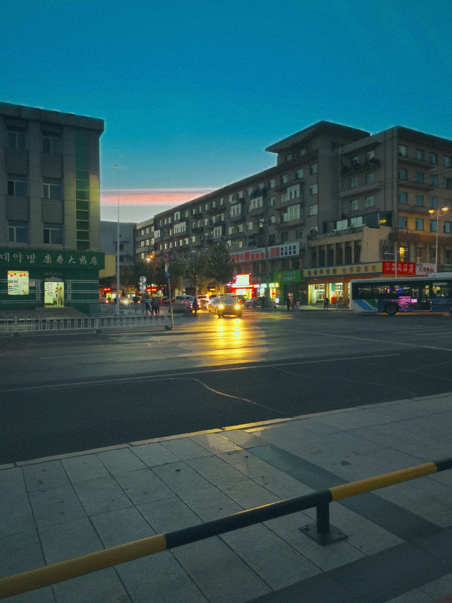 延吉市河南街与天池路