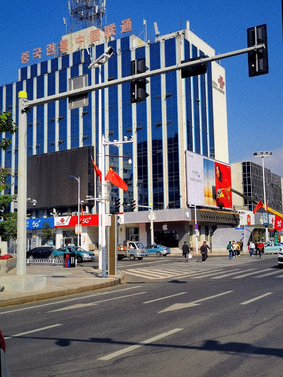 延边州延吉市左岸红绿灯