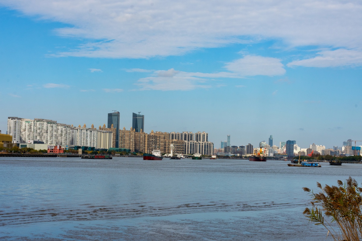 上海黄浦江的风景