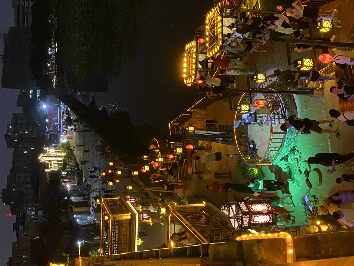 西溪古镇月醉西溪手机摄影无滤镜纯天然