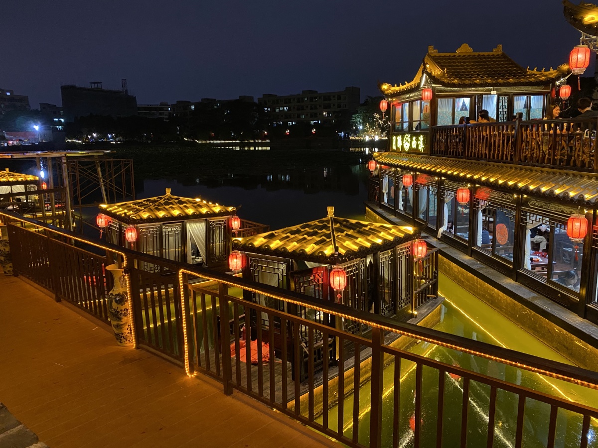 西溪古镇月醉西溪手机摄影无滤镜纯天然