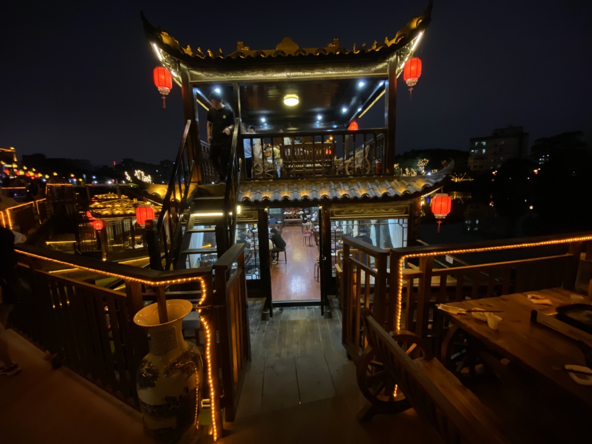 西溪古镇月醉西溪手机摄影无滤镜纯天然