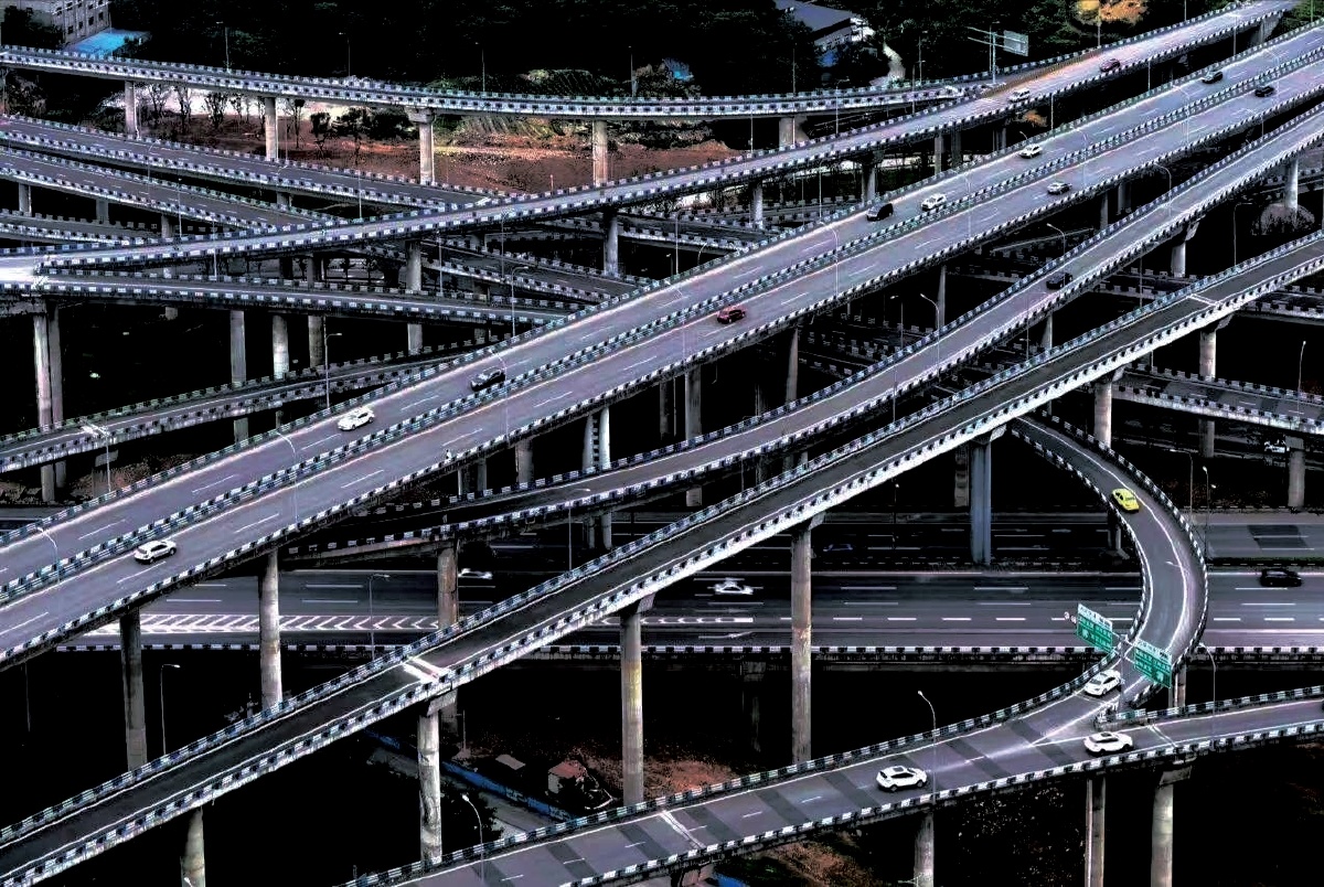 重庆4d魔幻之都桥都能让导航哭到罢工的桥重庆黄角湾立交桥不要眨眼数