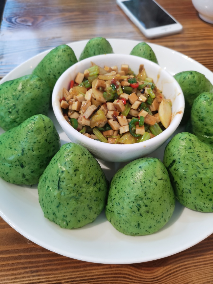 绿色蔬菜窝窝头😁 - 嗨皮蜜儿 - 图虫