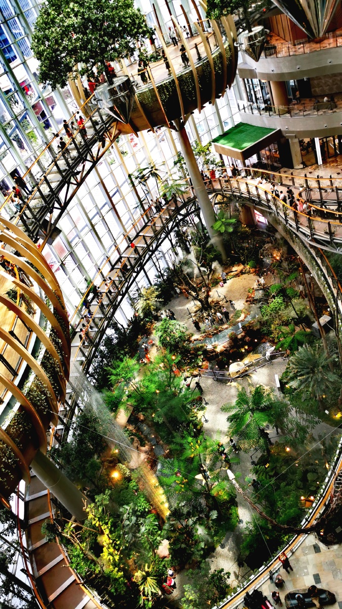 重庆光环购物商城空中花园