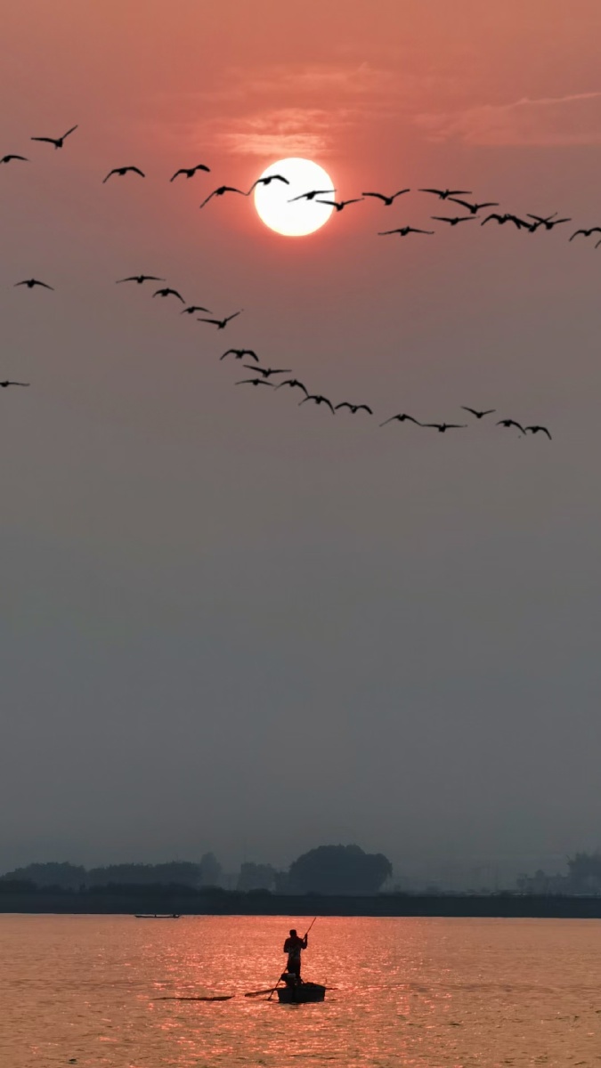 夕阳西下断肠人在天涯