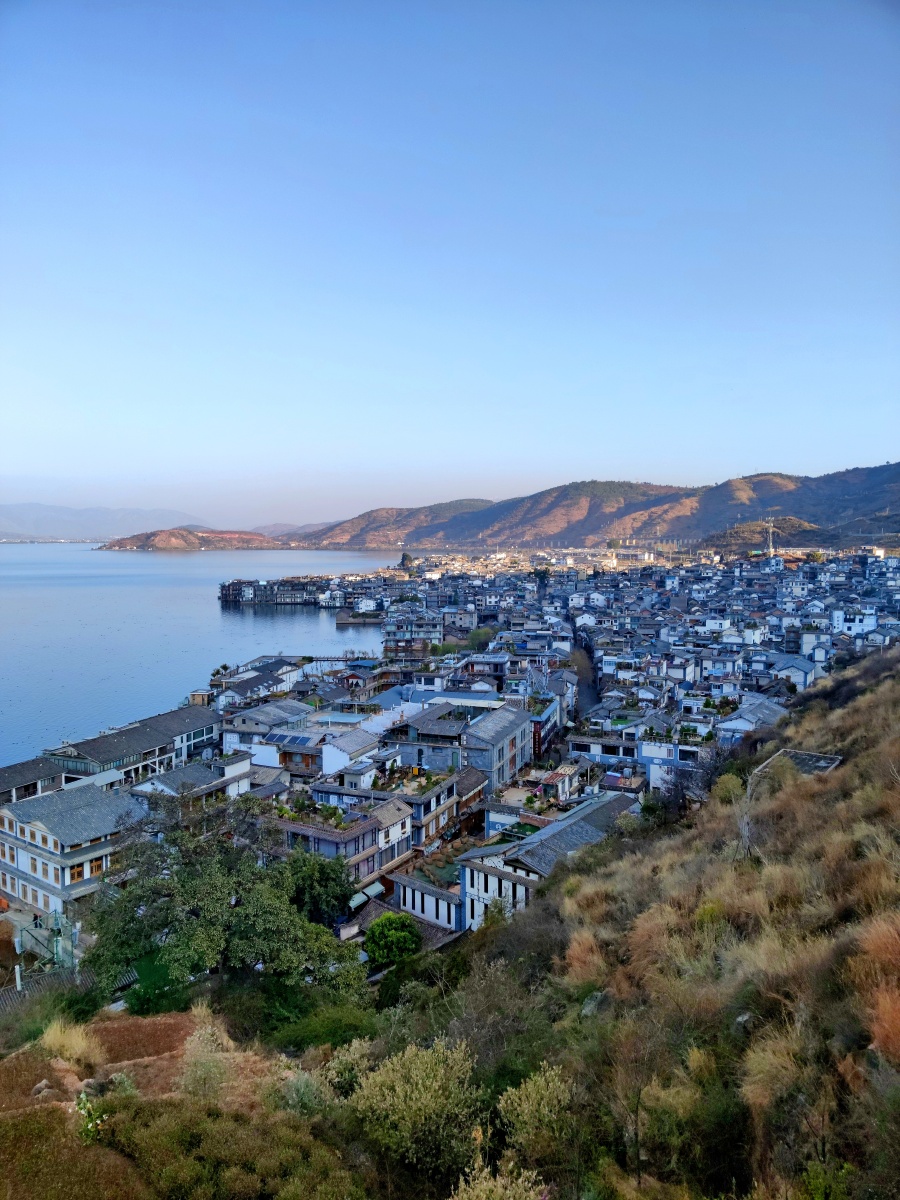 大理双廊镇全景