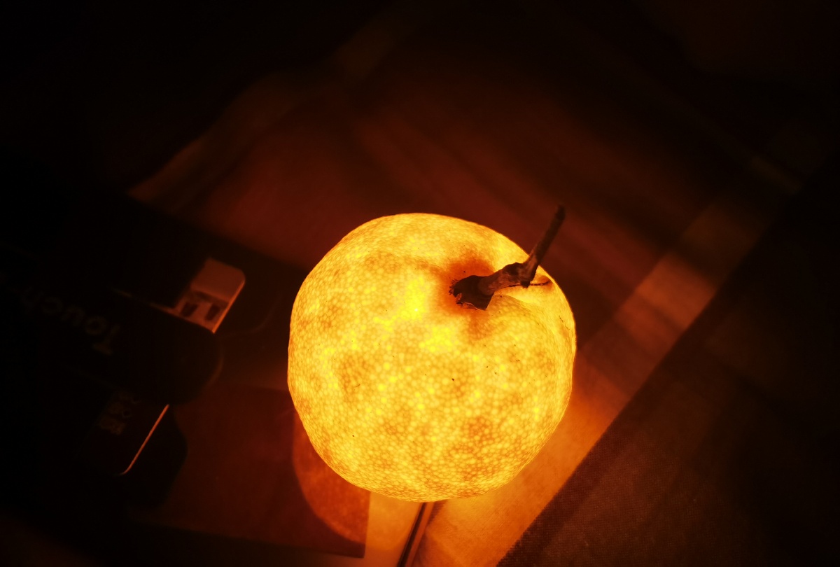 暖暖的小桔灯希望能温暖你