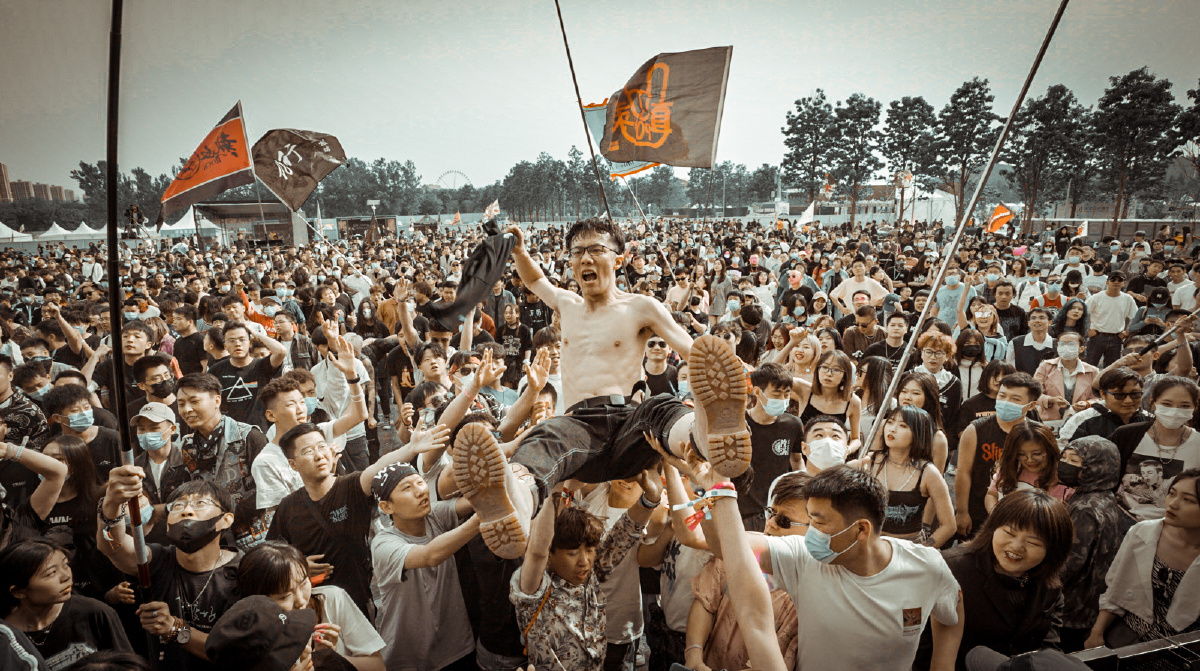 2021济南迷笛音乐节战国舞台下