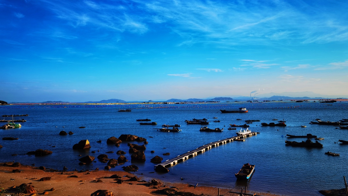 寂静的美丽广东汕头南澳岛岁月长河若有人为你停留看水天一色