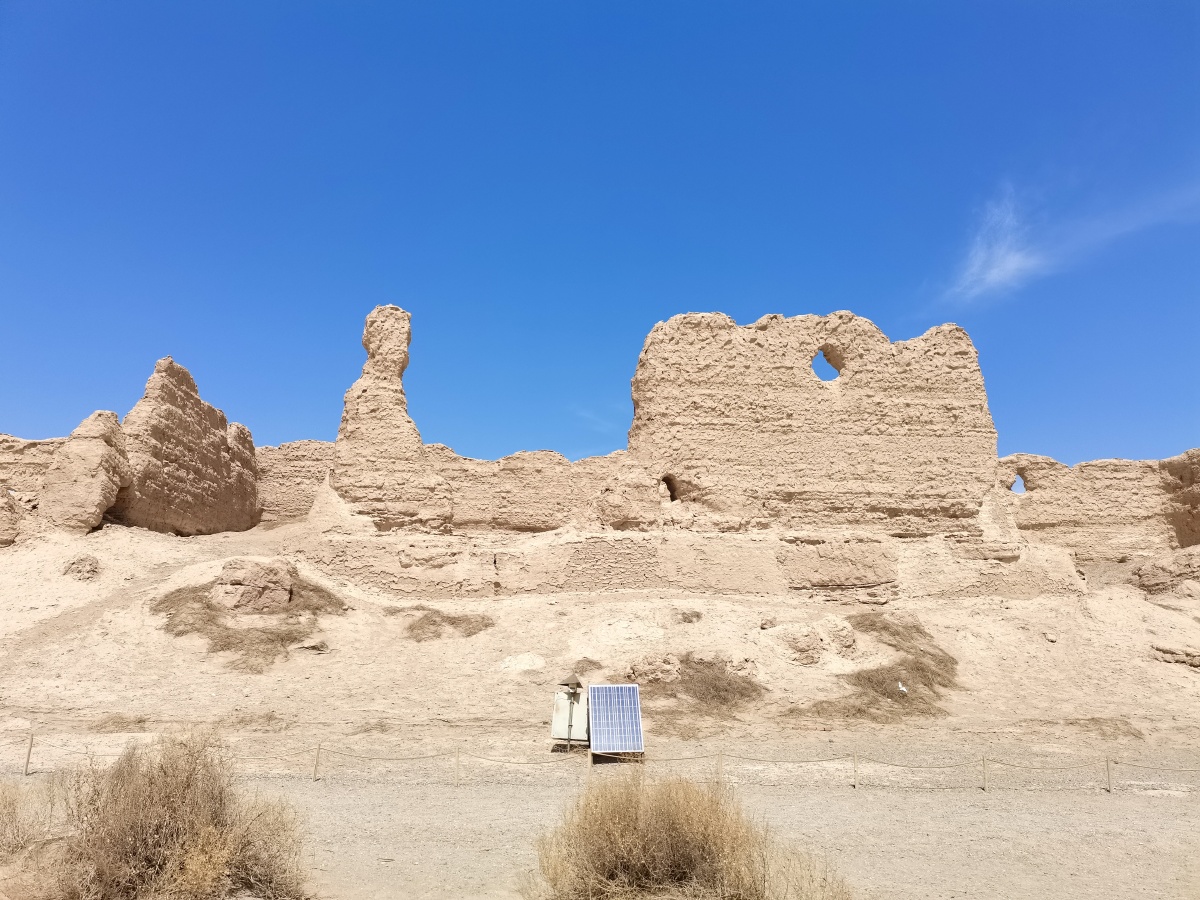 玉门关大方盘遗址