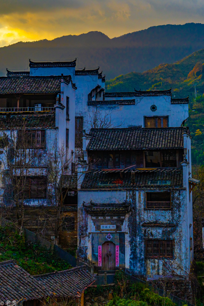 徽派建筑婺源篁岭