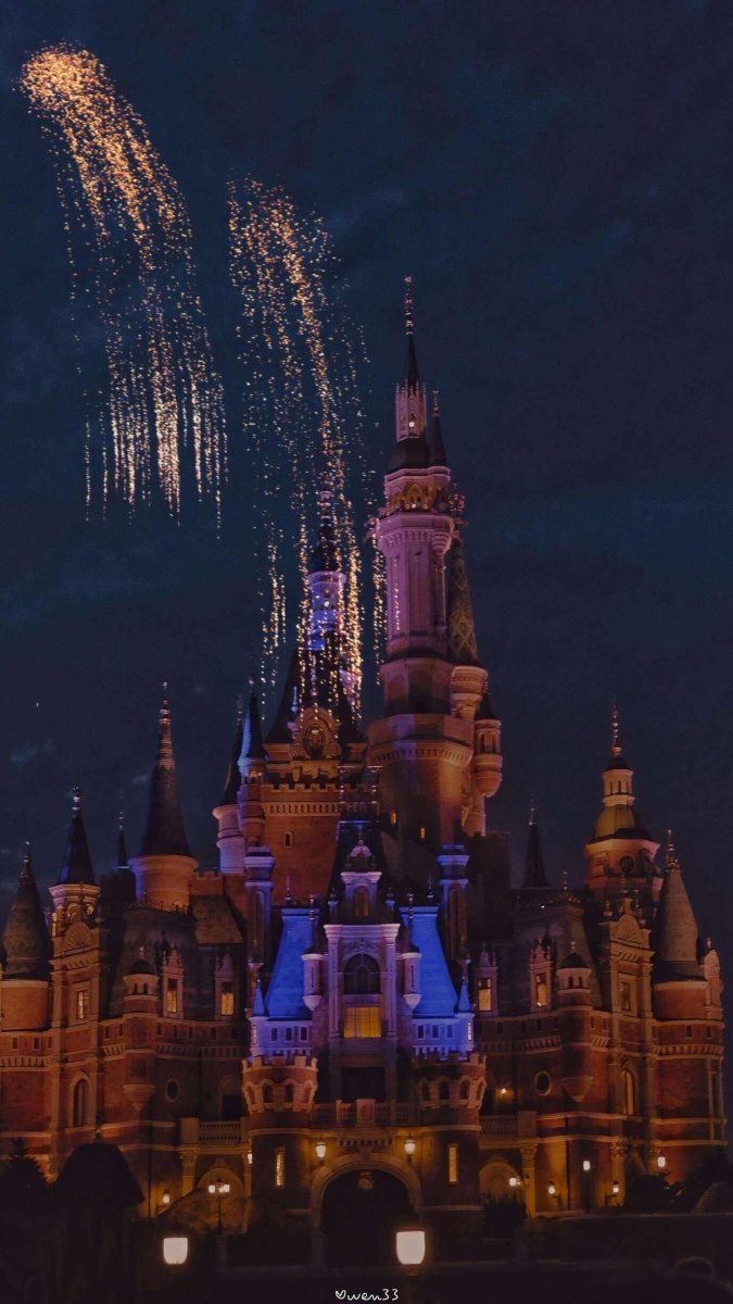 迪士尼自调自拍ins壁纸