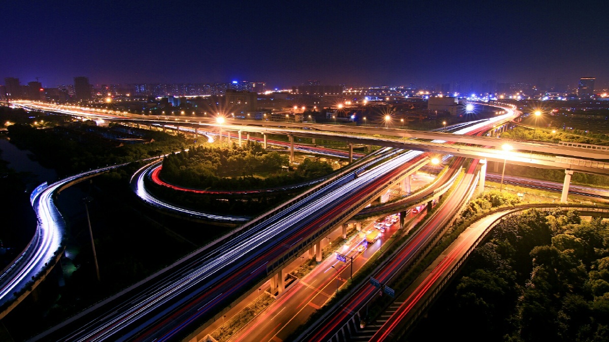 杭州上塘高架留石快速路交汇