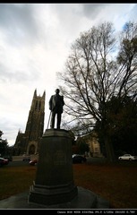教堂前的Duke@Duke University